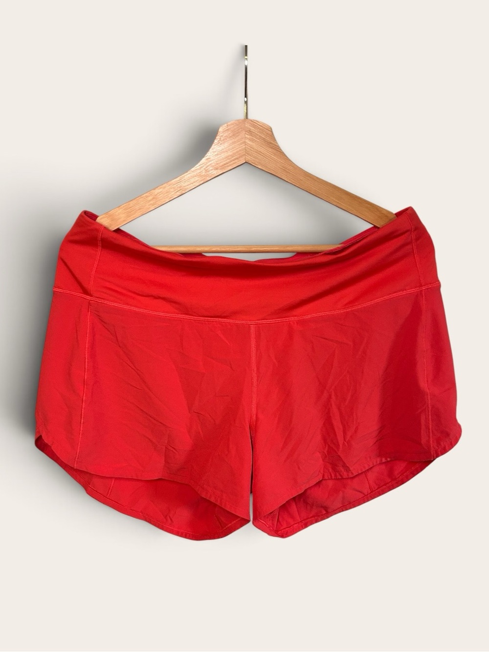 lululemon athletica Pink Speed Up Running Shorts - Size 10